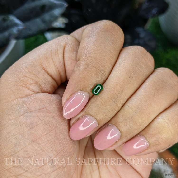 0.45 Ct. Tsavorite Garnet from Tanzania