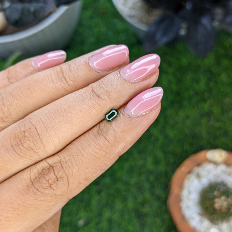 0.36 Ct. Tsavorite Garnet from Tanzania