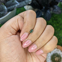 0.36 Ct. Tsavorite Garnet from Tanzania Life Style