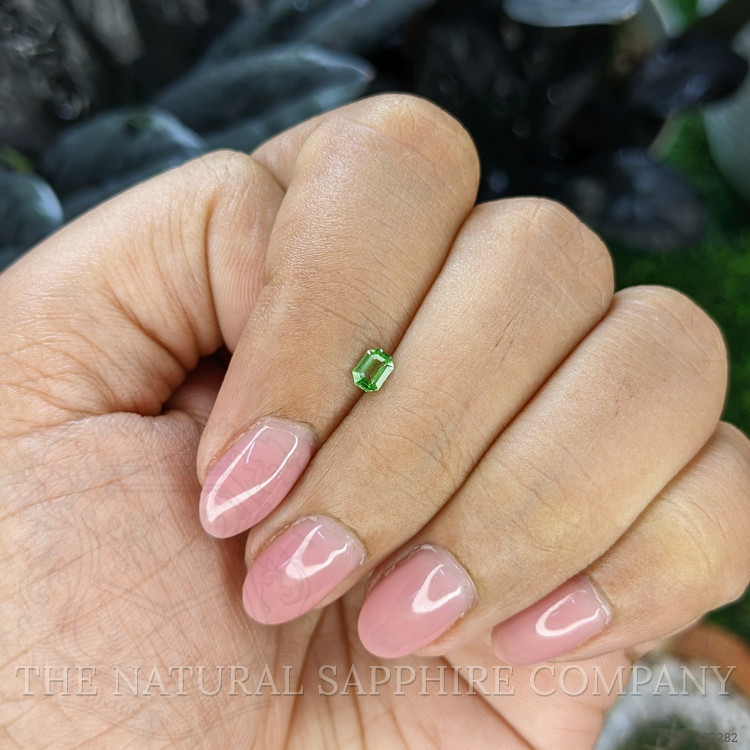 0.21 Ct. Tsavorite Garnet from Tanzania