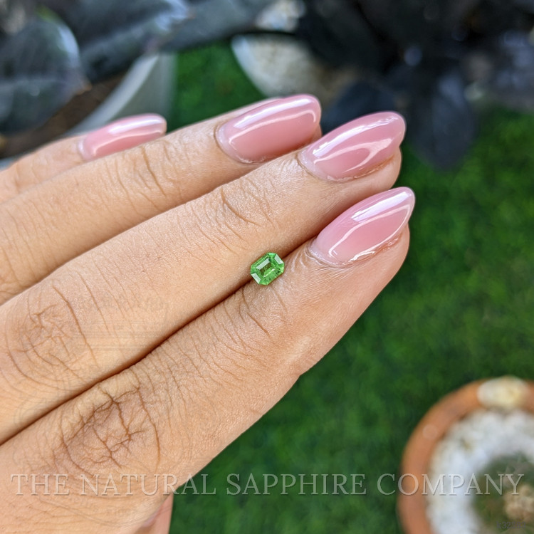 0.24 Ct. Tsavorite Garnet from Tanzania