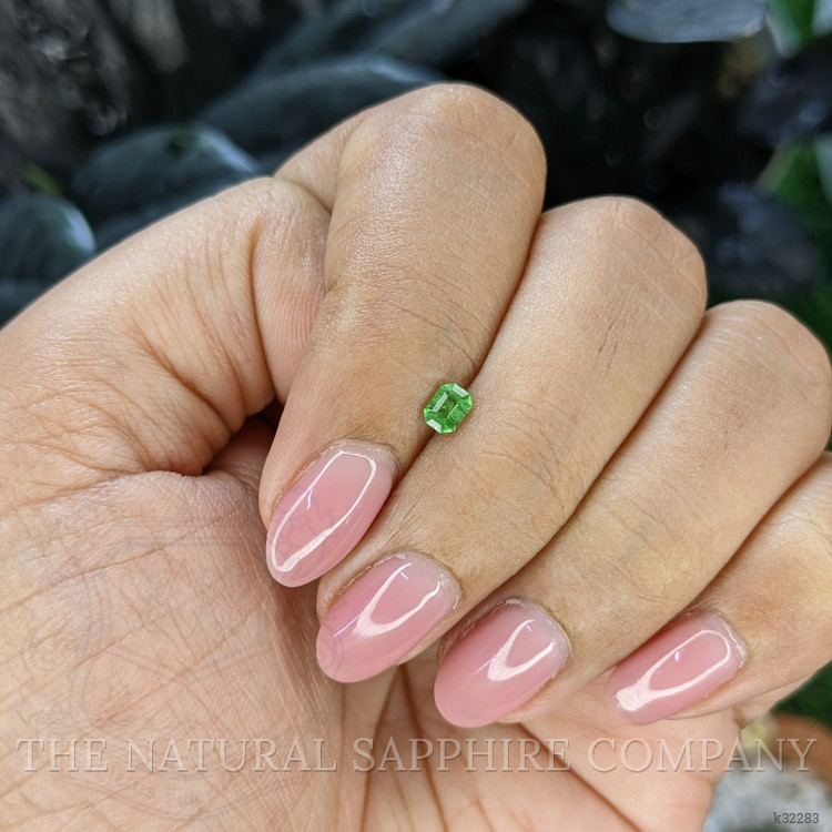 0.24 Ct. Tsavorite Garnet from Tanzania