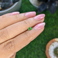 0.20 Ct. Tsavorite Garnet from Tanzania Life Style