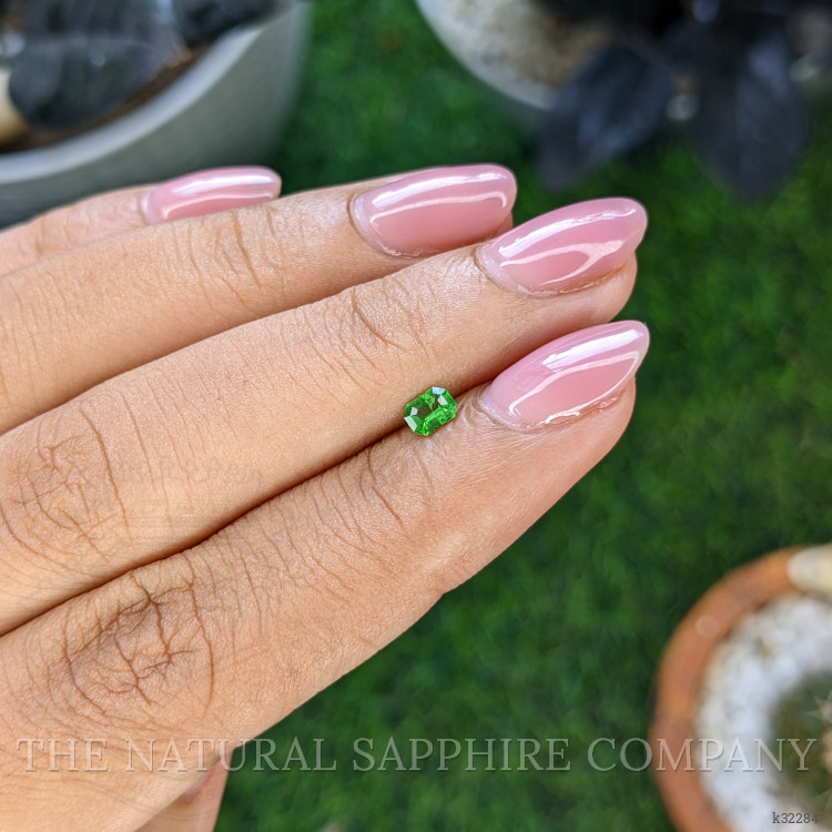 0.20 Ct. Tsavorite Garnet from Tanzania
