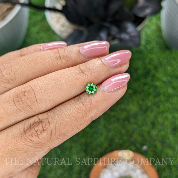 0.64 Ct. Tsavorite Garnet from Tanzania