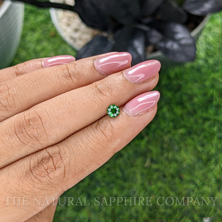 0.37 Ct. Tsavorite Garnet from Tanzania