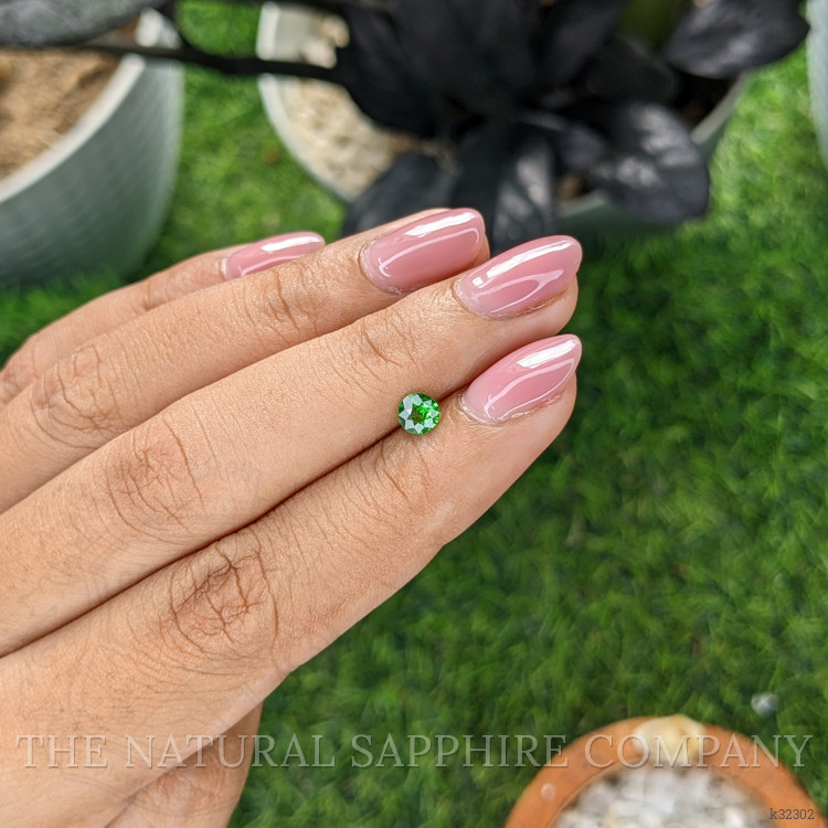 0.28 Ct. Tsavorite Garnet from Tanzania