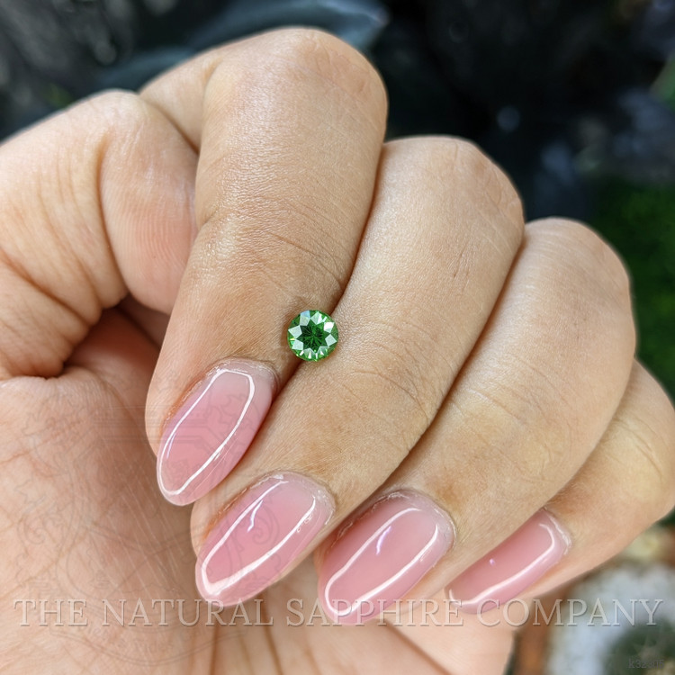 0.44 Ct. Tsavorite Garnet from Tanzania