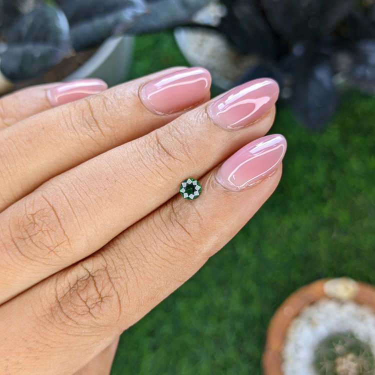 0.28 Ct. Tsavorite Garnet from Tanzania
