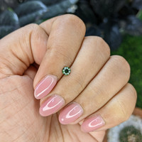 0.28 Ct. Tsavorite Garnet from Tanzania Life Style