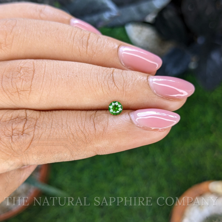 0.27 Ct. Tsavorite Garnet from Tanzania
