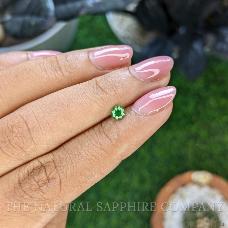 0.34 Ct. Tsavorite Garnet from Tanzania