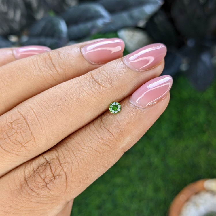 0.20 Ct. Tsavorite Garnet from Tanzania