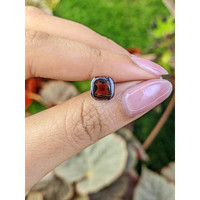 2.26 Ct. Red Cabochon Almandine Garnet from Ceylon (Sri Lanka) Life Style