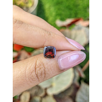 2.42 Ct. Red Cabochon Almandine Garnet from Ceylon (Sri Lanka) Life Style