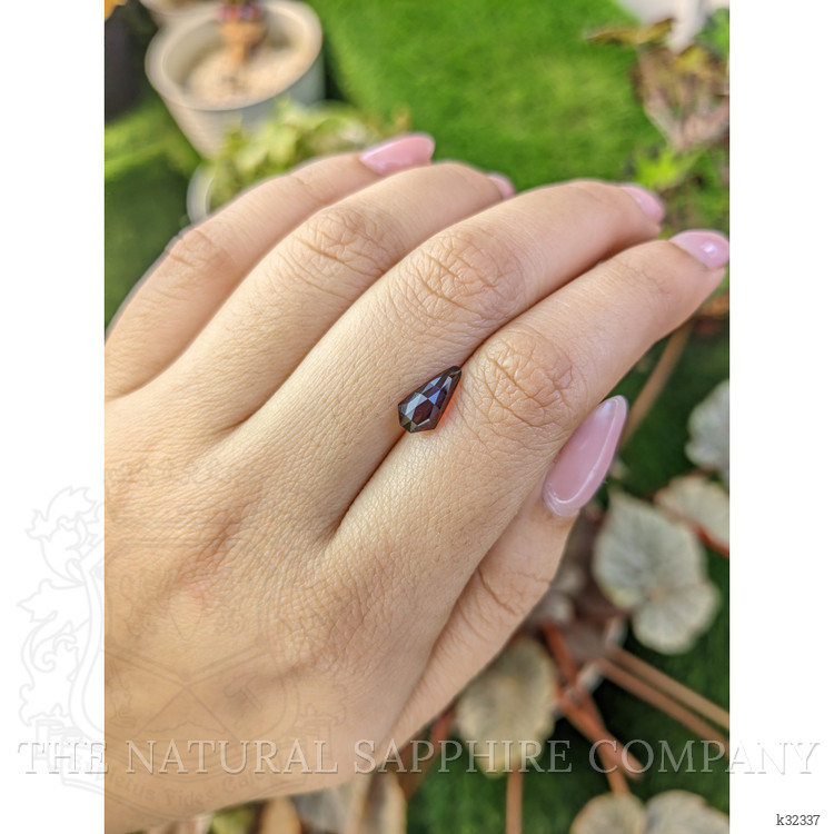 1.89 Ct. Red Almandine Garnet from Ceylon (Sri Lanka)