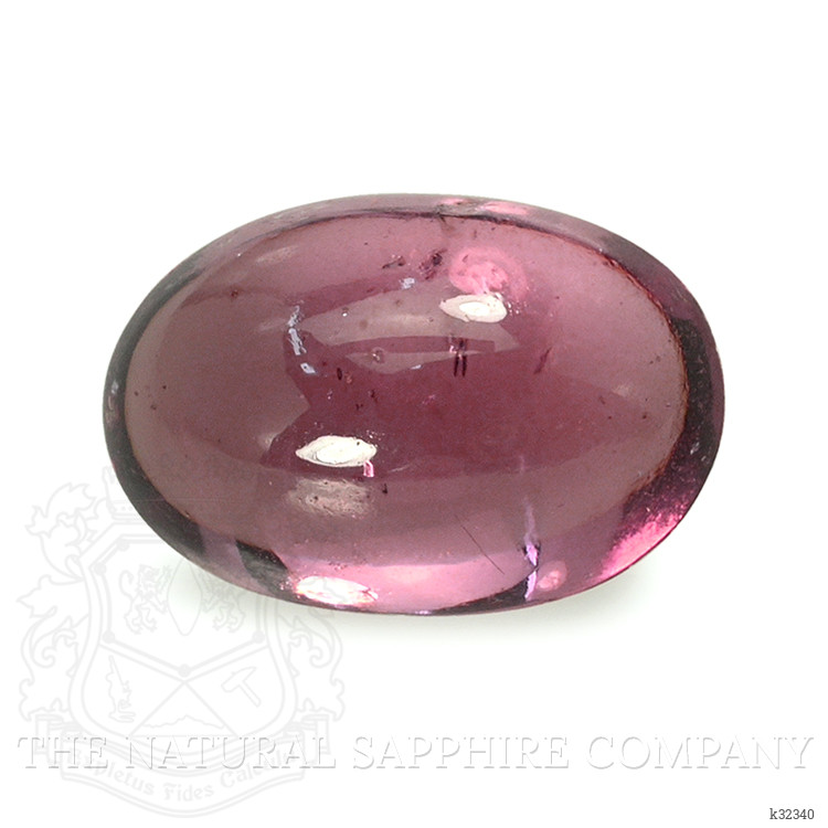 0.55 Ct. Pinkish Purple Cabochon Garnet from Ceylon (Sri Lanka)