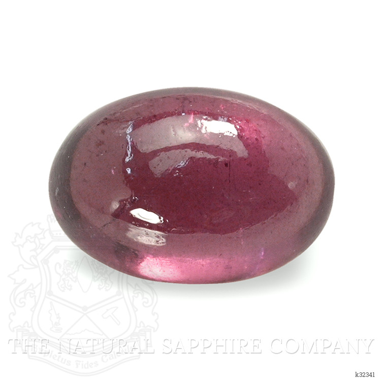 0.68 Ct. Pinkish Purple Cabochon Garnet from Ceylon (Sri Lanka)