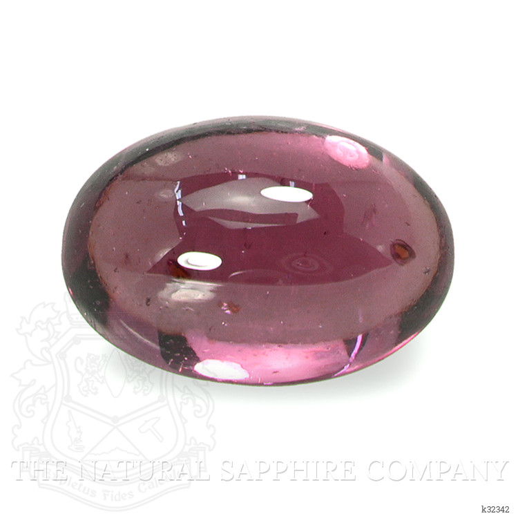 0.60 Ct. Pinkish Purple Cabochon Garnet from Ceylon (Sri Lanka)