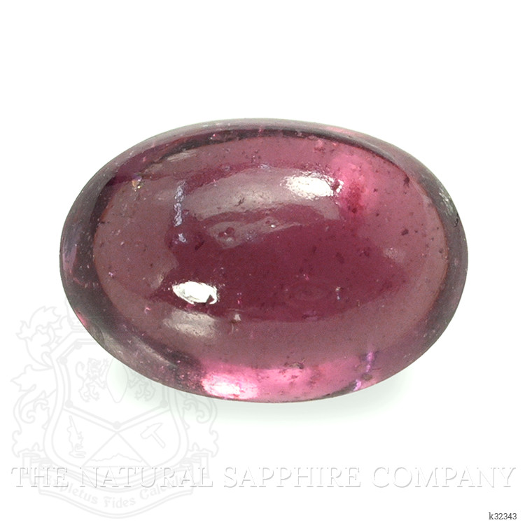 0.65 Ct. Pinkish Purple Cabochon Garnet from Ceylon (Sri Lanka)
