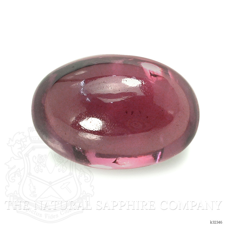 0.69 Ct. Pinkish Purple Cabochon Garnet from Ceylon (Sri Lanka)