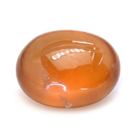 7.38 Ct. Orange Cabochon Hessonite Garnet from Madagascar Video