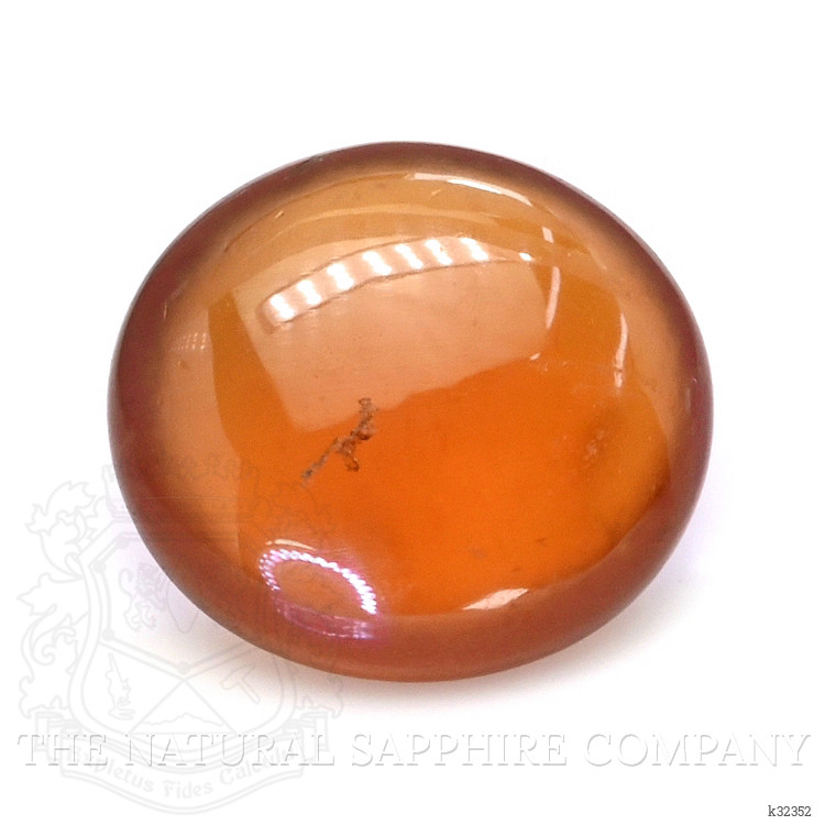 6.92 Ct. Orange Cabochon Hessonite Garnet from Madagascar