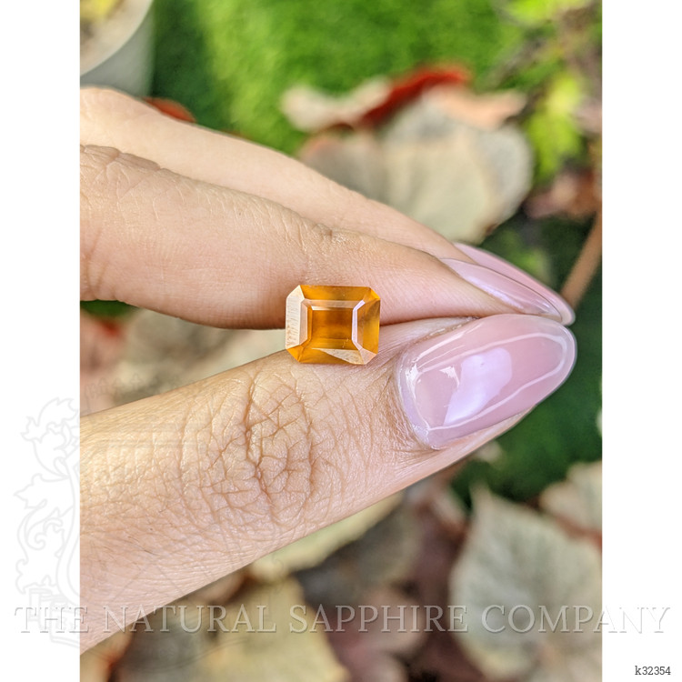 2.75 Ct. Yellowish Orange Hessonite Garnet from Madagascar
