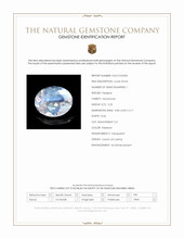 2.25 Ct. Rainbow Moonstone from Ceylon (Sri Lanka) Scan Report
