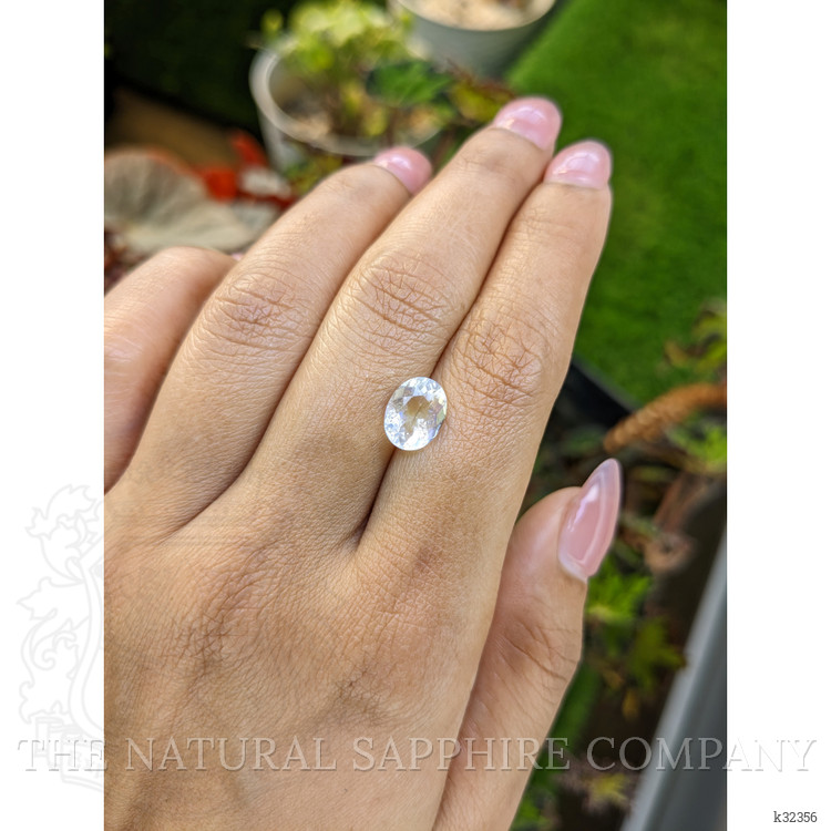 1.99 Ct. Rainbow Moonstone from Ceylon (Sri Lanka)
