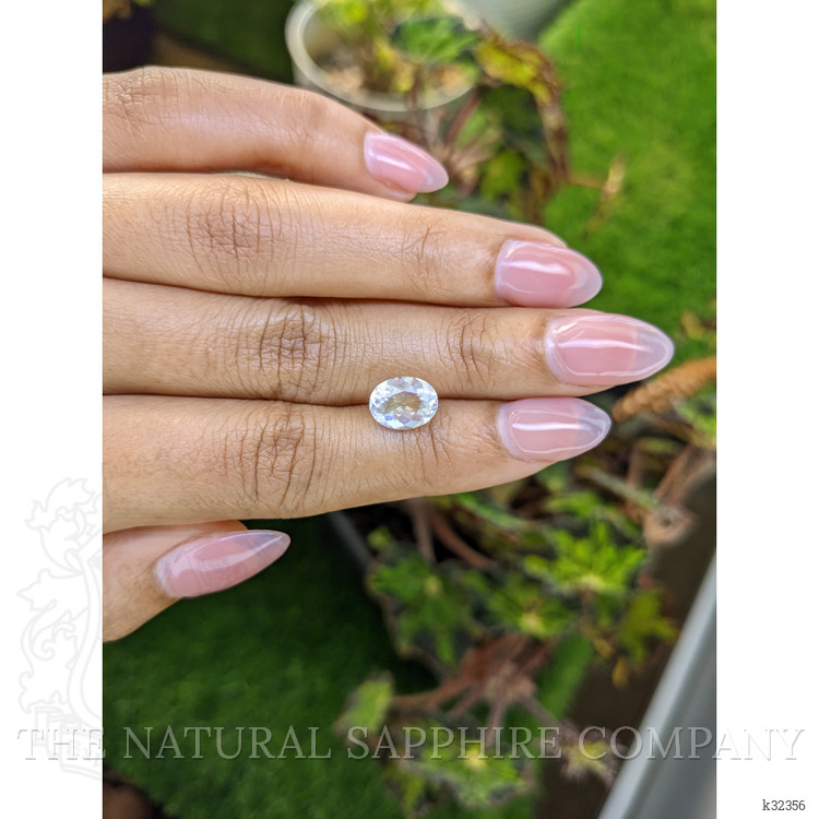 1.99 Ct. Rainbow Moonstone from Ceylon (Sri Lanka)