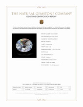 2.22 Ct. Rainbow Moonstone from Ceylon (Sri Lanka) Scan Report