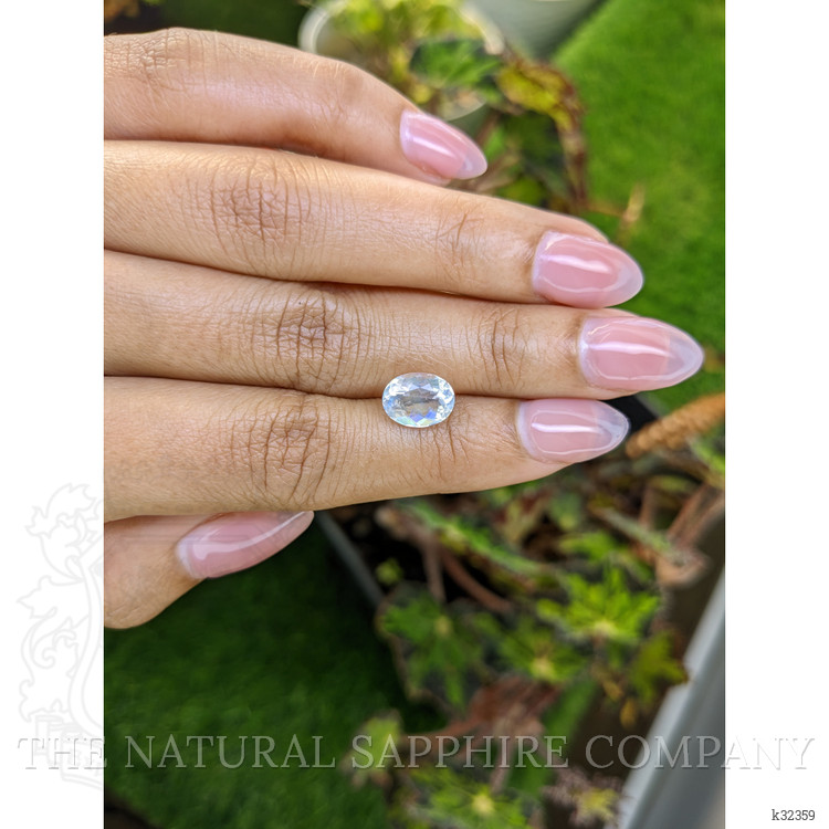 2.20 Ct. Rainbow Moonstone from Ceylon (Sri Lanka)