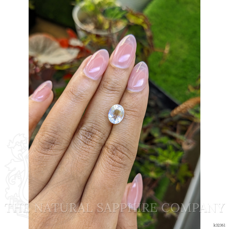 2.11 Ct. Rainbow Moonstone from Ceylon (Sri Lanka)