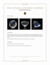2.97 Ct. Rainbow Moonstone from Ceylon (Sri Lanka) Appraisal