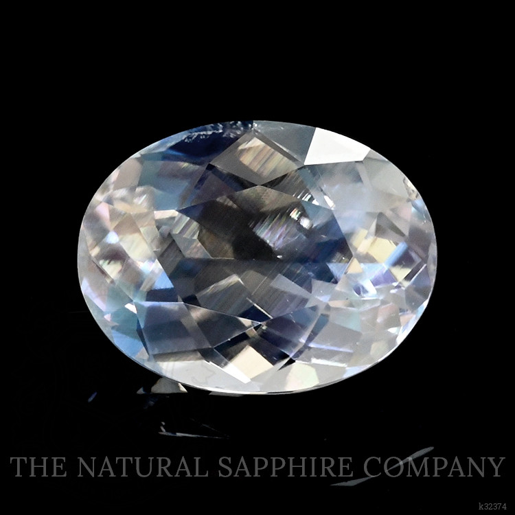 1.96 Ct. Rainbow Moonstone from Ceylon (Sri Lanka)
