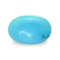 13.39 Ct. Blue Cabochon Turquoise from Persia(Iran) Video