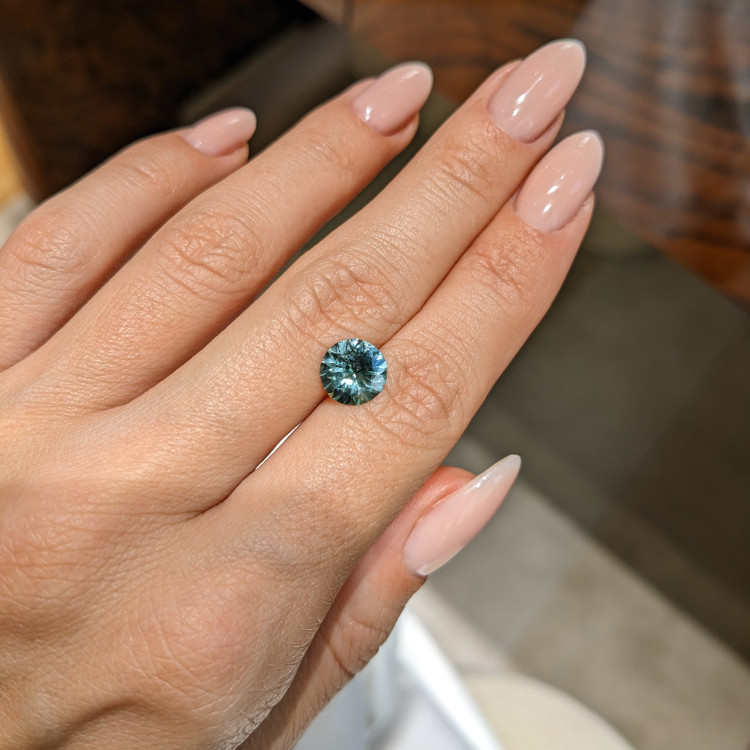 1.72 Ct. Greenish Blue Tourmaline from Brazil