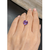 3.90 Ct. Purple Amethyst from Brazil Life Style