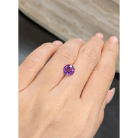 1.52 Ct. Purple Amethyst from Brazil Life Style