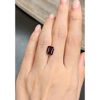 2.74 Ct. Red Garnet from Tanzania Life Style