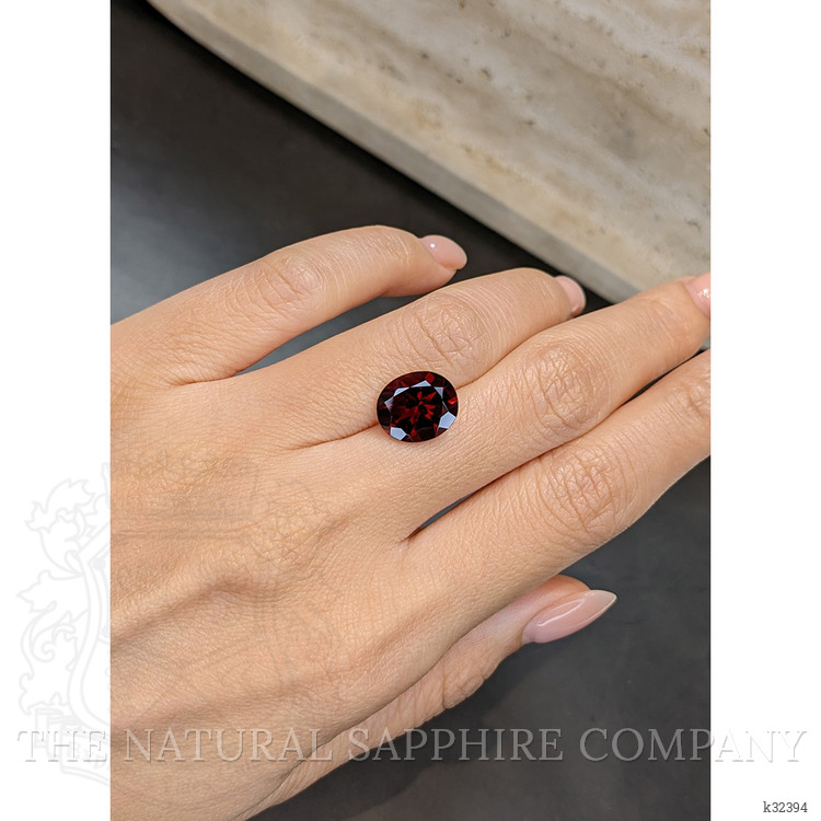 4.88 Ct. Red Garnet from Tanzania