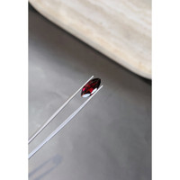 4.00 Ct. Orangish Red Garnet from Tanzania Life Style