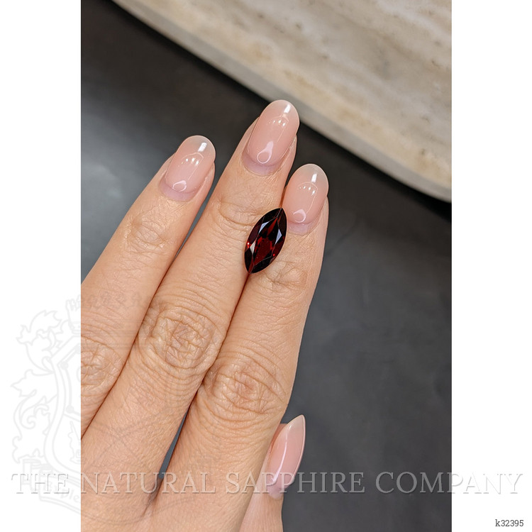 4.00 Ct. Orangish Red Garnet from Tanzania