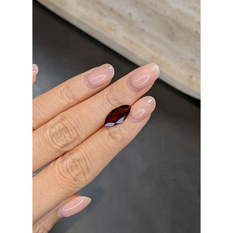 3.16 Ct. Brownish Red Garnet from Tanzania