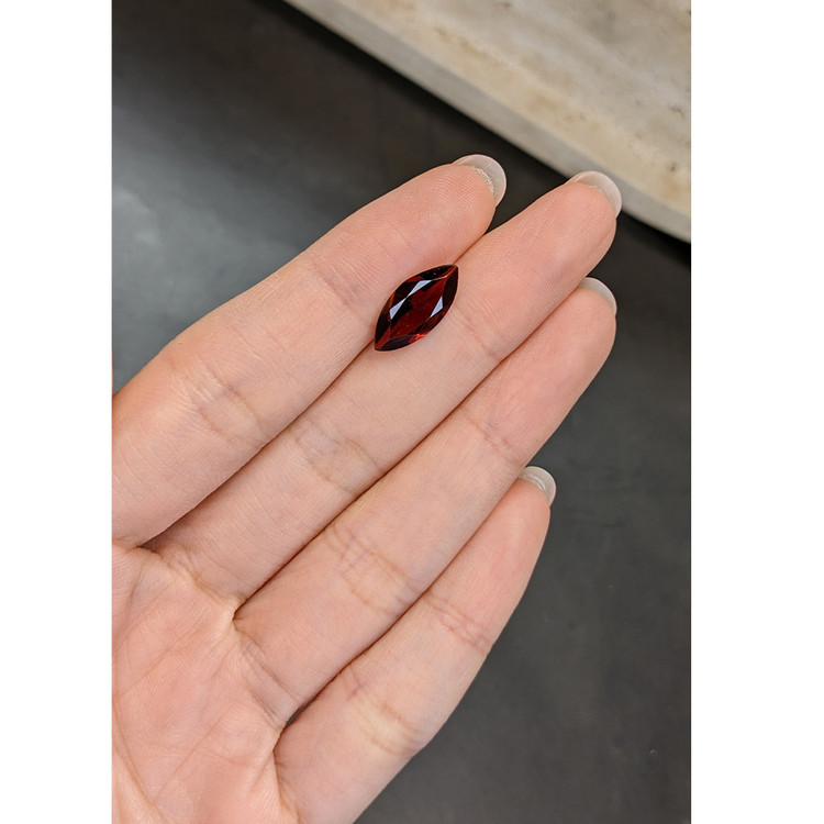 3.16 Ct. Brownish Red Garnet from Tanzania