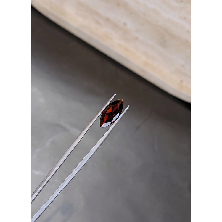 3.16 Ct. Brownish Red Garnet from Tanzania