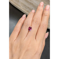 1.27 Ct. Purple Rhodolite Garnet from Tanzania Life Style