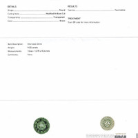 9.02 Ct. Tourmaline from Brazil Scan Report