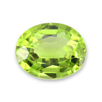 1.78 Ct. Green (Lime Green) Peridot from Burma (Myanmar) Video